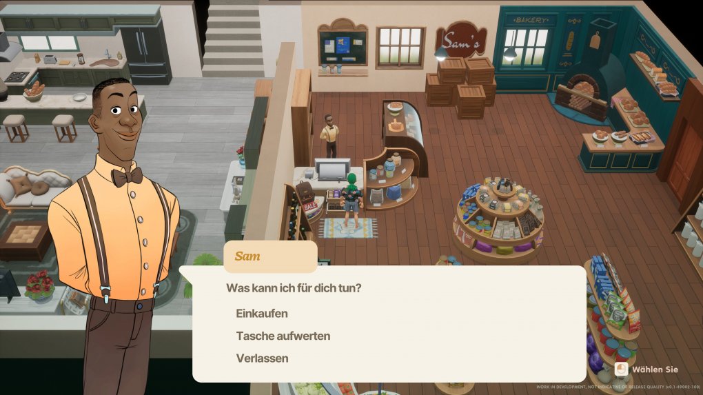 Coral Island 1Im Dorfladen kaufen wir die Samen für die jeweilige Jahreszeit, um weiterhin als Bauer Geld verdienen zu können.