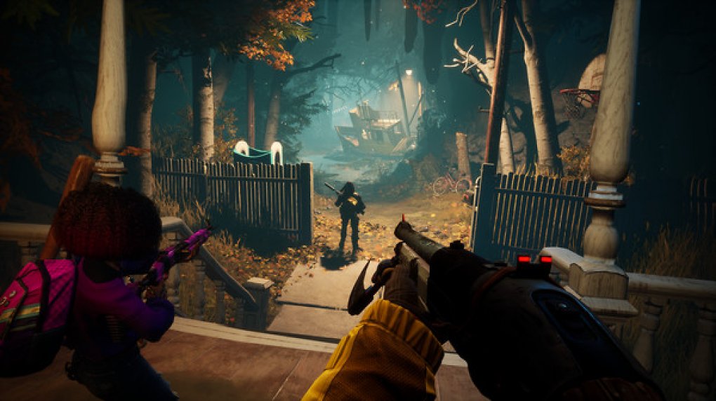 Drei Spieler erkunden ein Vampirnest.