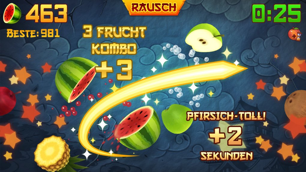 Ein grandioser 'moderner' Klassiker: Fruit Ninja!