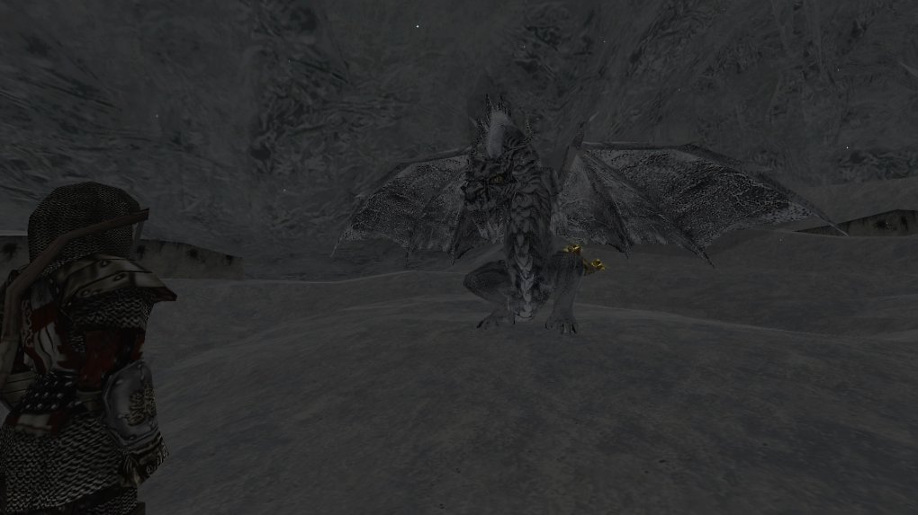 Der Eisdrache Finkregh aus Gothic 2
