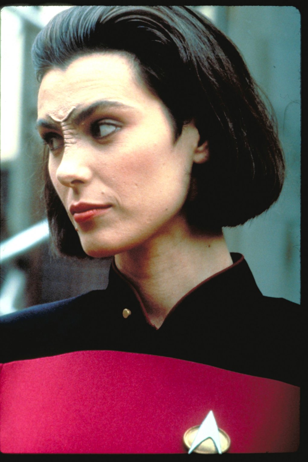 Michelle Forbes als Ensign Ro - ein wiederkehrender Charakter, der den "Boys Club" auf der Enterprise ordentlich aufmischt