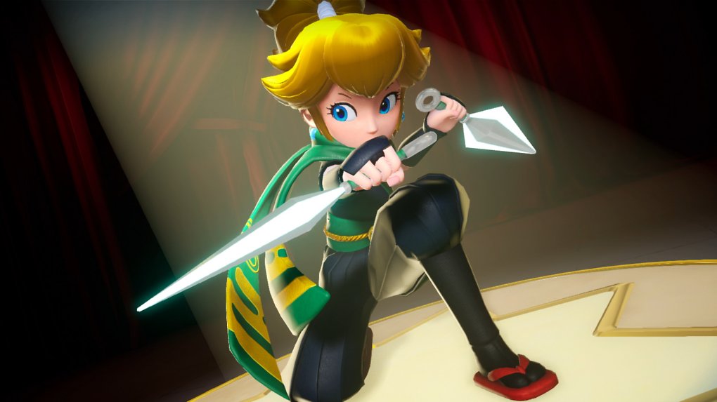 Peach als Ninja