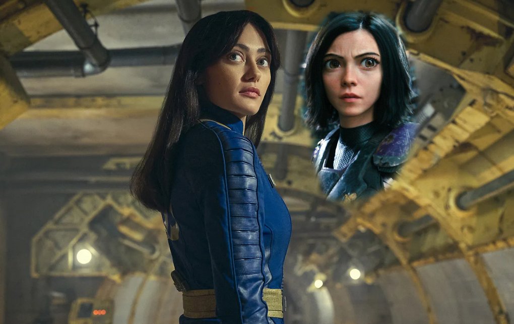 Ella Purnell in Fallout und Rosa Salazar in Alita: Battle Angel.