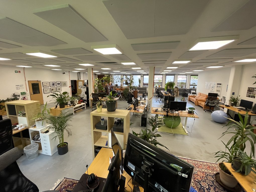 Das Büro der Pixel Maniacs