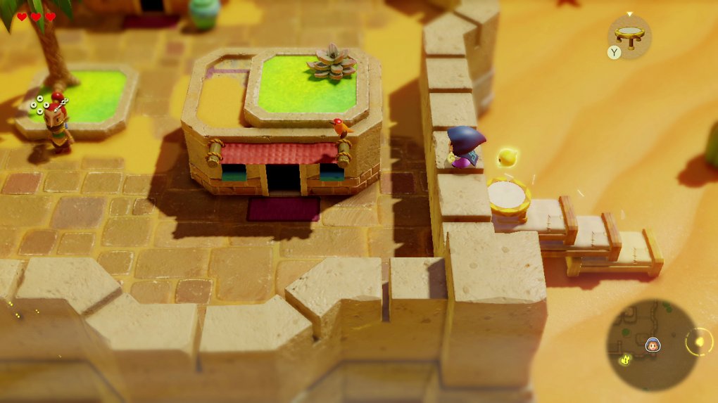 Zelda ist in der Gerudo-Wüste unterwegs