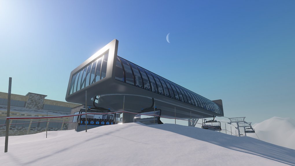 Das Bedienen eines solchen Skilifts muss gut geübt sein.