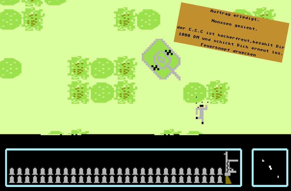 Teacher Busters wurde am 19. Februar 1987 von der BPjS indiziert. Bei diesem Spiel geht es darum, Lehrer mit einem Panzer zu jagen. Man kann vorher sogar eigene Namen eingeben.
