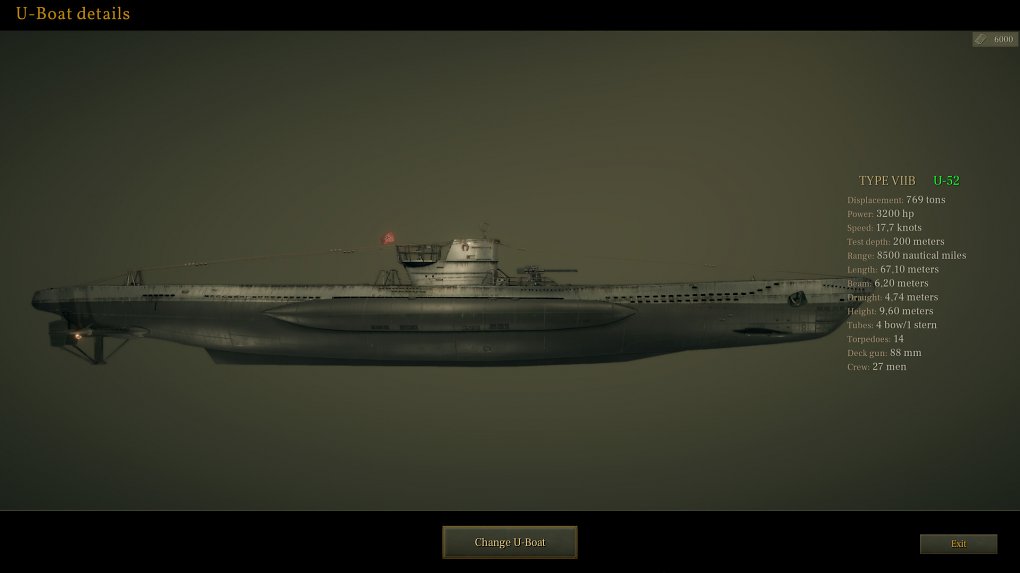 Tauchendes U-Boot