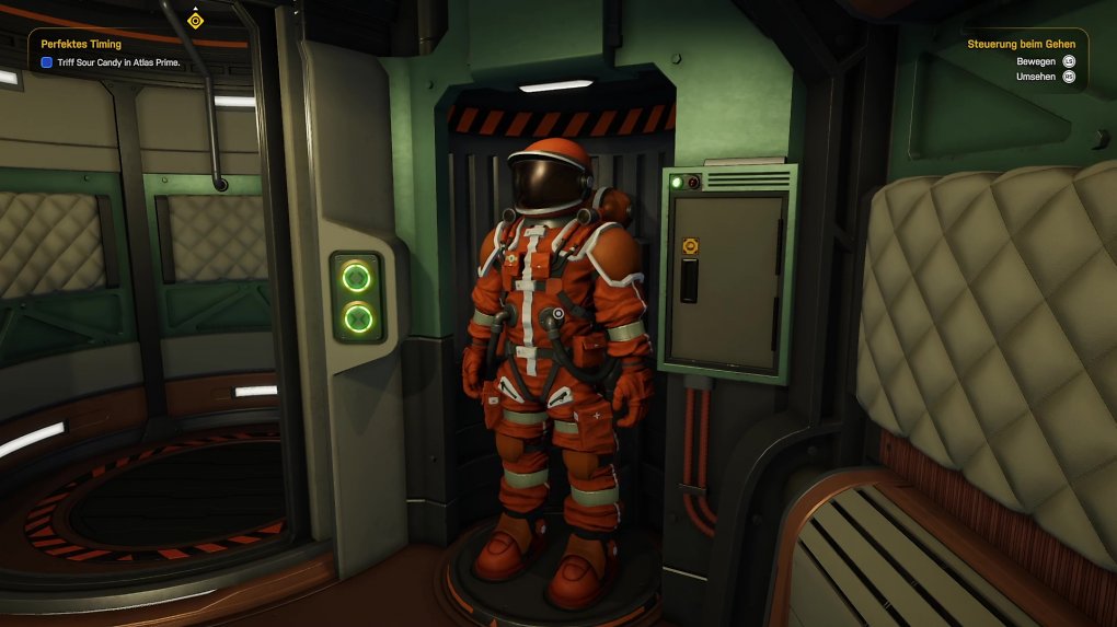 Eine Szene aus dem Videospiel "Star Trucker"