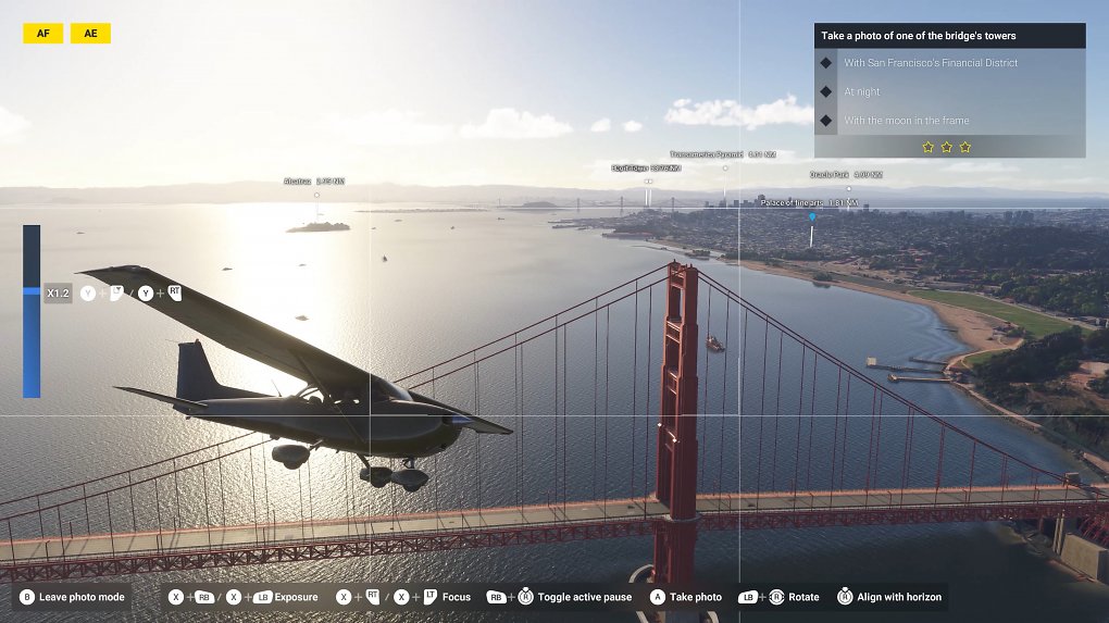 Fotomodus im Microsoft Flight Simulator 2024