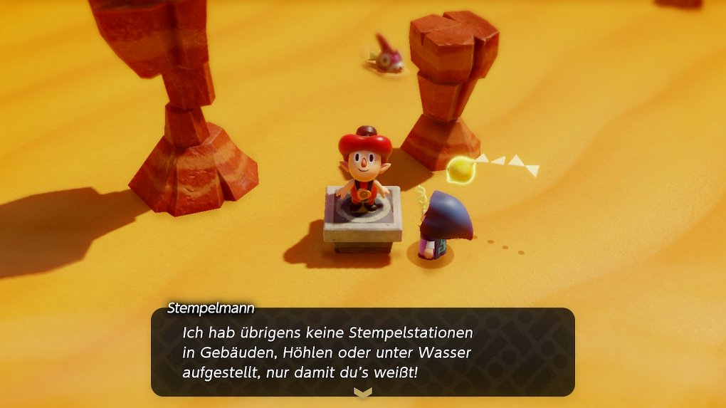 Zelda Echoes of Wisdom Stempelmann