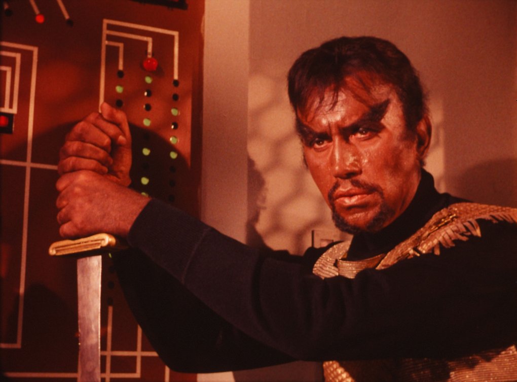 Michael Ansara als Kang, der letzte ernstzunehmende Klingone in der Originalserie