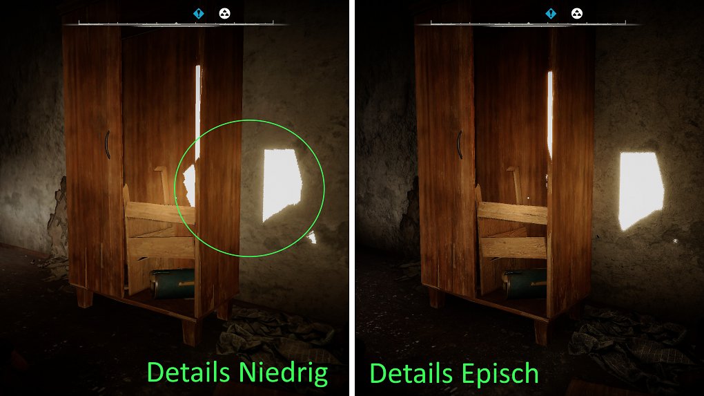 STALKER 2 03 Schatten mit Treppen bei niedrigen Details