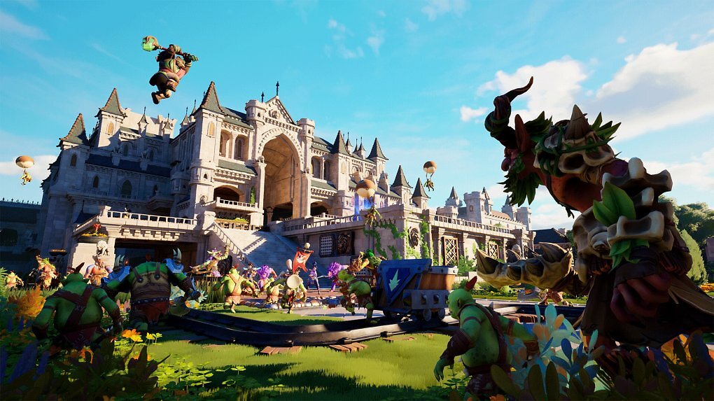 EIn Gameplay-Shot in Orcs Must Die! Deathtrap.