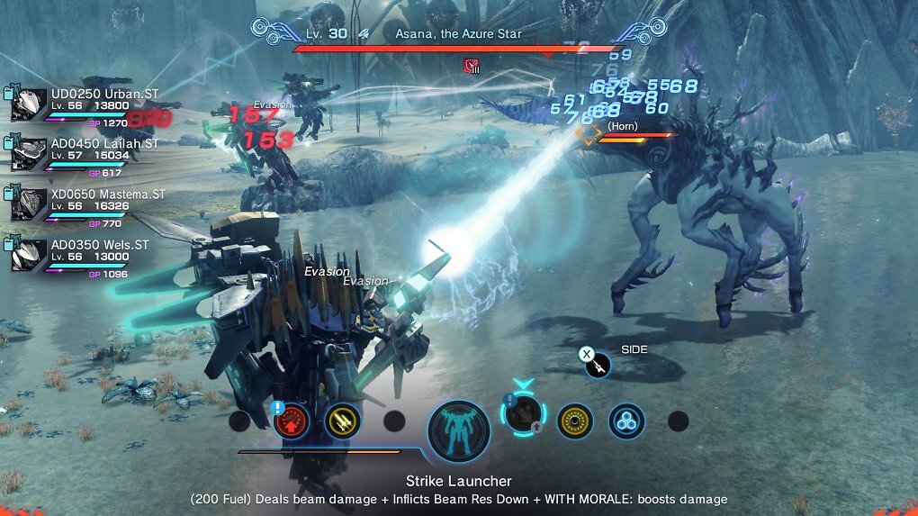 Kampf mit Skell gegen einen Feind