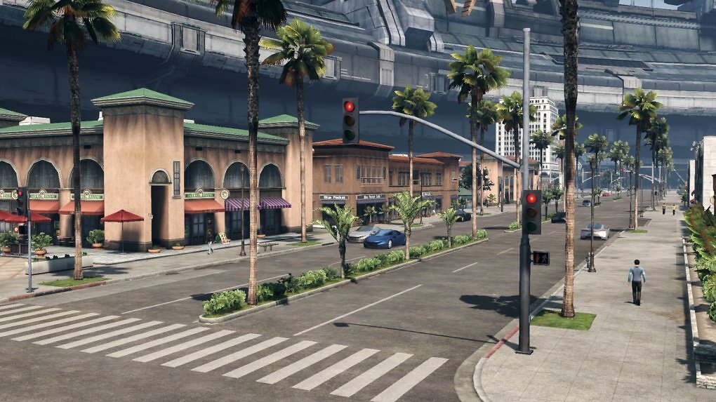 Die Stadt New Los Angeles