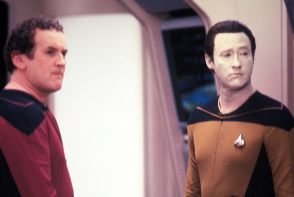 Transporter-Chief O'Brien war in Staffel 6 zum Spin-off Deep Space Nine gewechselt.