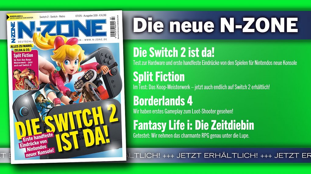 Die neue N-Zone mit unserem Test der Switch 2 ist da!