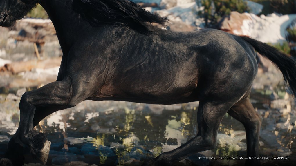 Der erste Blick auf Ciris Pferd namens Kelpie aus der Tech-Demo von Witcher 4 ist wirklich beeindruckend. Besonders spannend ist allerdings die Interaktion zwischen den beiden.