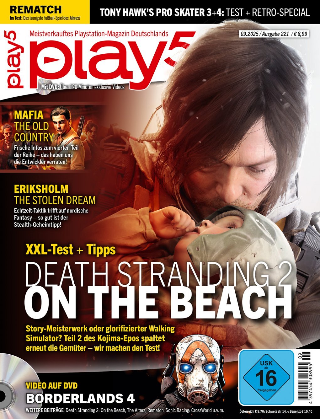 Das Cover der play5 09/25