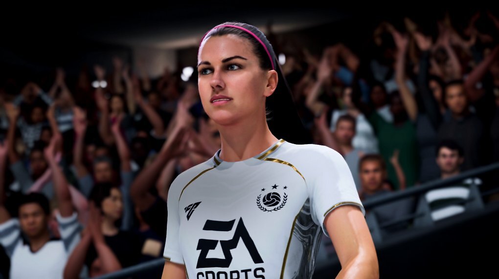 Alex Morgan taucht als Ikone auf