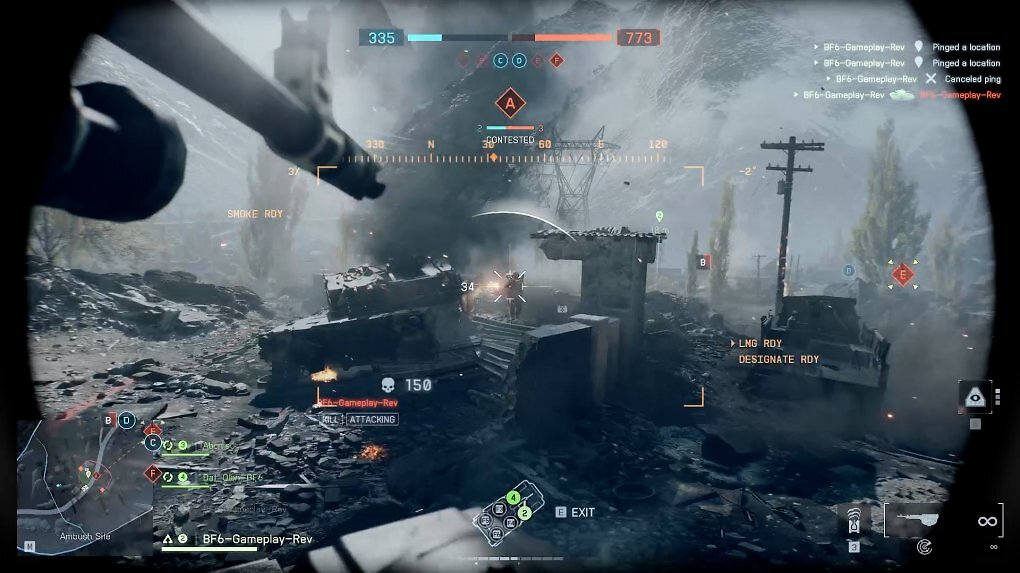 Das Bordgeschütz des Panzerwagens hat ebenfalls viel Durchschlagskraft