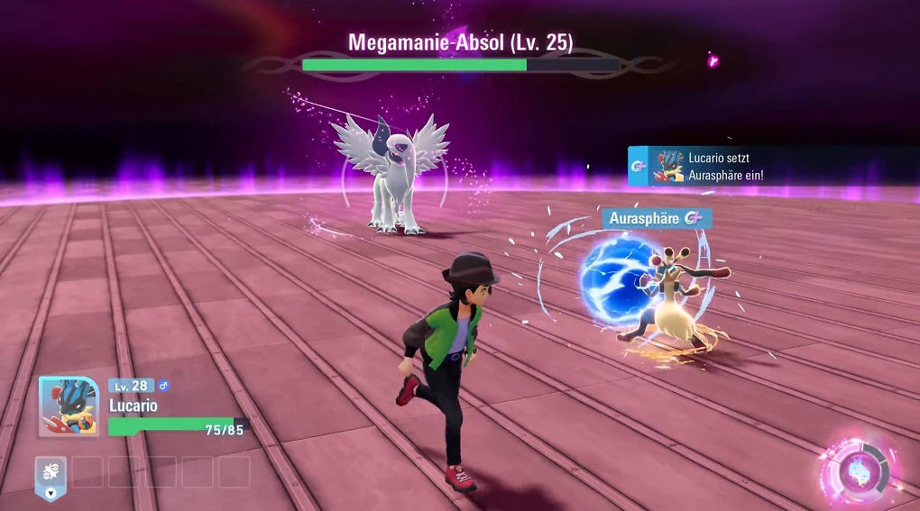 Mega-Pokémon können nur von anderen megaentwickelten Pokémon besiegt werden.