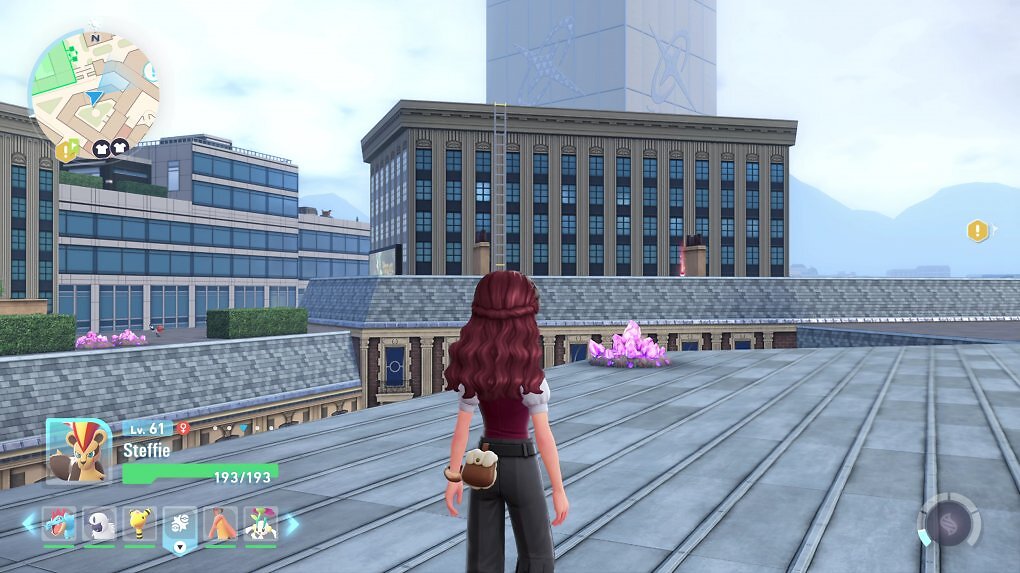Ihr könnt zwar auf viele Dächer in Illumina City klettern, jedoch gibt es dort oben nicht allzu viel zu entdecken. Gelegentlich trefft ihr doch einmal auf etwas oder jemanden, jedoch eröffnet diese hohe Ebene nicht so viel mehr Erkundungsmöglichkeiten wie erhofft.