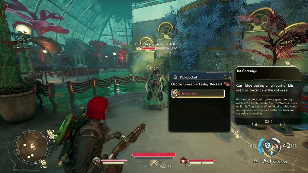 Im Inventar dieses NPCs sollten wir eigentlich eine Keycard finden, sie fehlt aber. Solche kleinen Fehler gibt es im Spieler leider immer wieder.