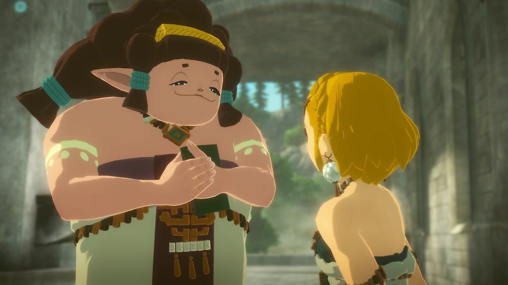 Lanaria ist Zeldas Zofe im antiken Hyrule.