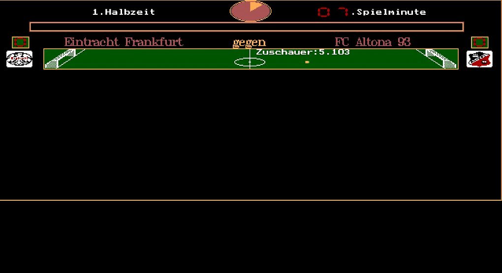Im Bundesliga Manager Professional (1991) machten die Partien grafisch schon deutlich mehr her.&nbsp;