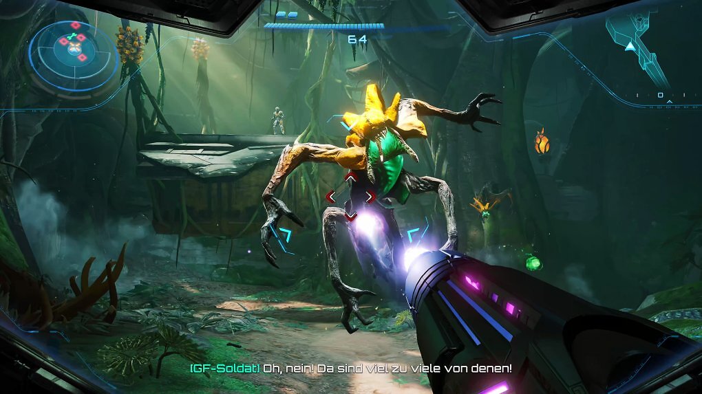 Die Griever sind agile Mutanten, die sich im Kampf auf Samus stürzen. Sie sind gut umgesetzt, werden aber zu oft verwendet.