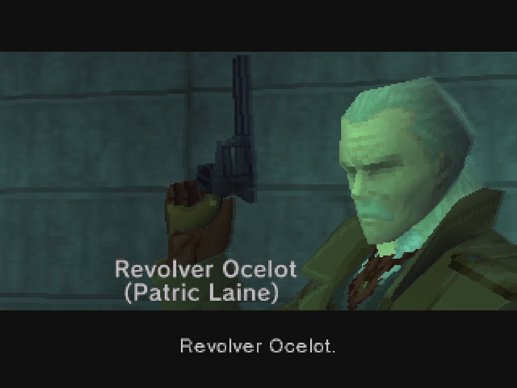 'Revolver Ocelot.' - Revolver Ocelot, 1998