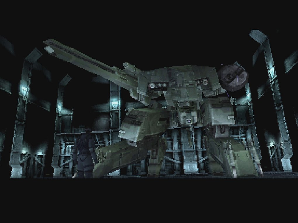 Gestatten, Metal Gear REX. Vor allem seinen markanten Kopf würde Shinkawa später in seiner Karriere immer wieder zitieren.