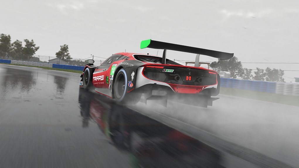 Wer in iRacing bei feuchten Bedingungen um den Sieg kämpfen möchte, muss hin und wieder die Regenlinie wählen, um das Maximum aus den Verhältnissen herauszuholen.