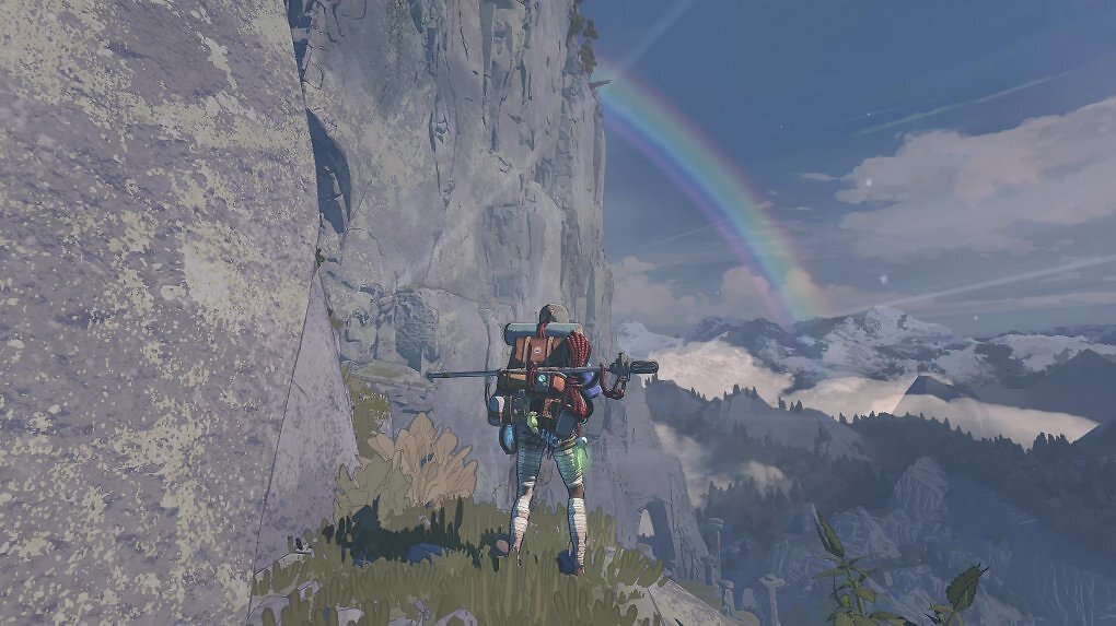 So holprig das Klettern manchmal auch ist, für den Ausblick lohnen sich die Strapazen. Ob Sternenhimmel oder Regenbogen, manchmal lohnt es sich, einen Moment innezuhalten.