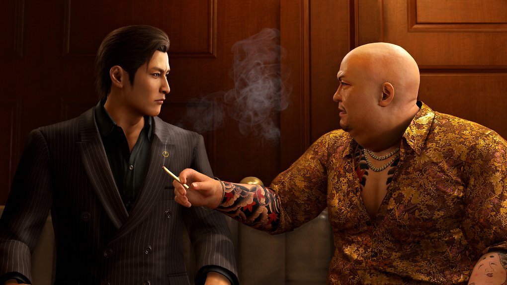 Mine (links) und Kanda (rechts) sind ein ungleiches Yakuza-Duo, deren Beziehung in Dark Ties beleuchtet wird