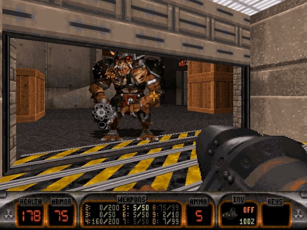 Der Battlelord ist der Bossgegner von Episode 1.