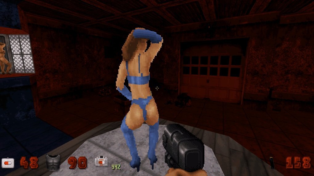 Dank Voxel-Mod könnt ihr Figuren und Gegner nun von allen Seiten betrachten. Trotzdem bleibt der pixelige Look des Originals erhalten.