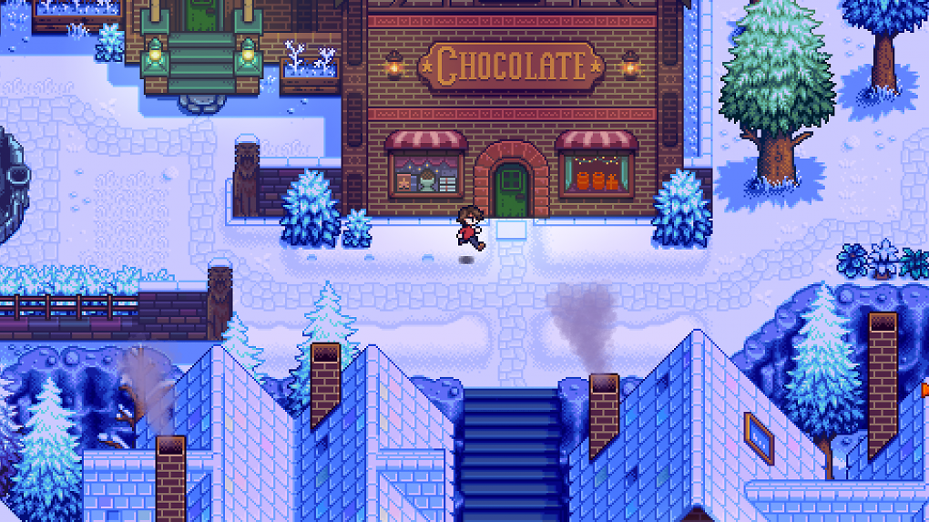 Auch sein neues Spiel Haunted Chocolatier entwickelt Eric Barone wieder im Alleingang. Seinen offiziellen Blog unter www.hauntedchocolatier.net aktualisiert er in unregelmäßigen Abständen.