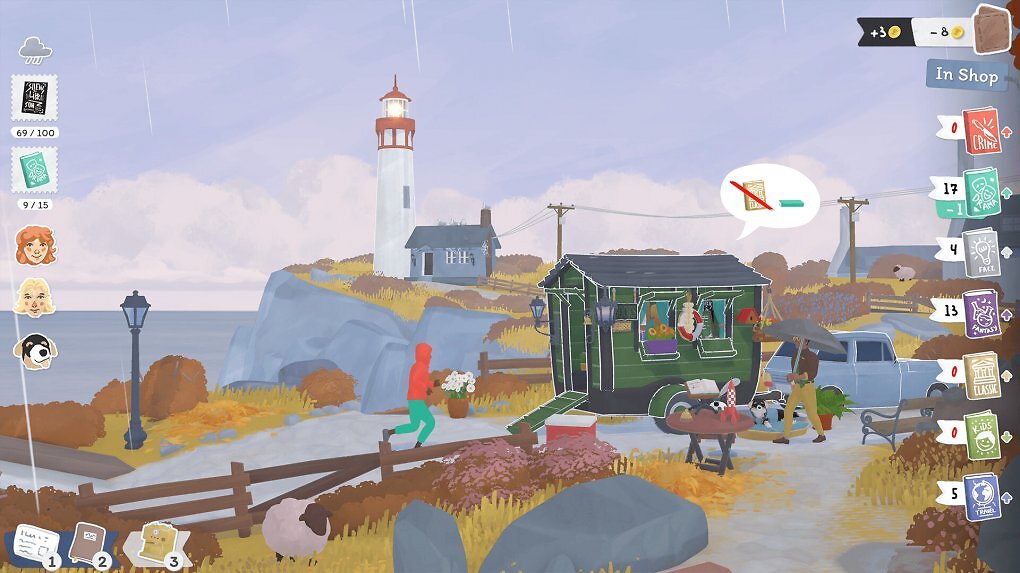 Nischig, liebenswert und erfolgreich: Das Indie-Spiel Tiny Book Shop wurde vom Kölner Studio Neoludic entwickelt und erfreut sich auf PC und Nintendo Switch großer Beliebtheit.