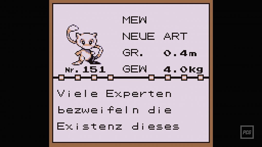 Mew ist als 'neue Art' registriert, aber eigentlich ist es das erste Pokémon, da aus seiner DNS alle anderen entstanden sind. Wie das später mit Arceus zusammenpasst, wissen wir aber auch nicht so genau.