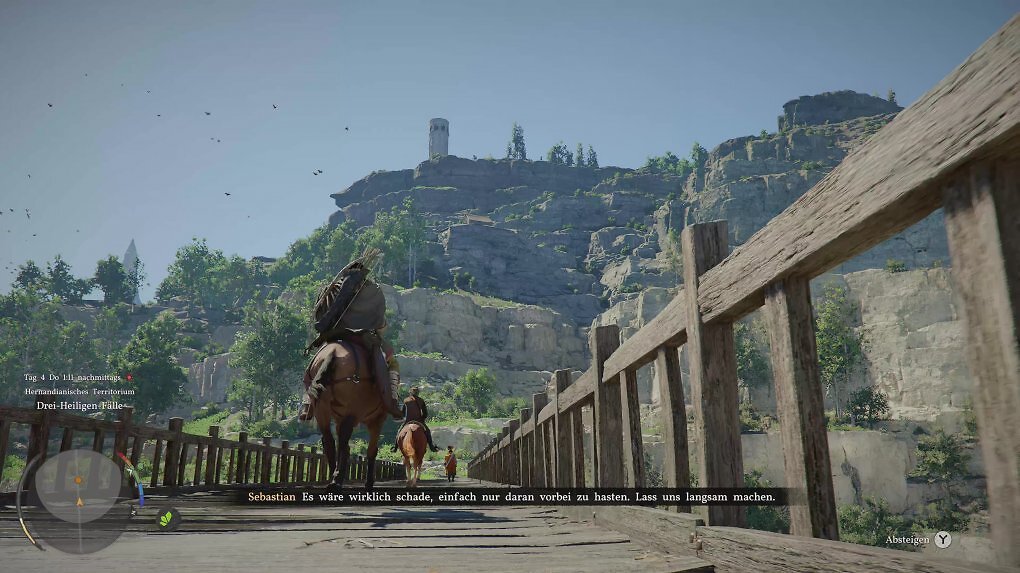 Es wäre tatsächlich schade nur die Quests zu verfolgen, da die riesige Open-World so einige Überraschungen bereit hält.