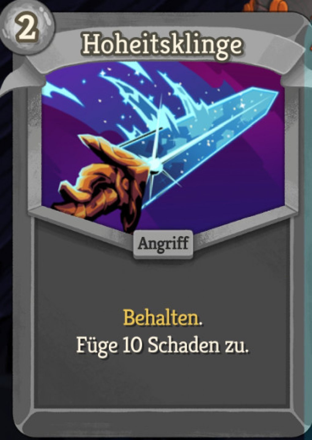 Hoheitsklinge