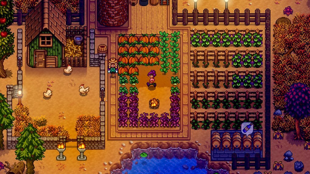 Stardew Valley ist ein Cozy Game, welches nur darauf wartet, dass wir entspannte Stunden auf unserer Farm verbringen.