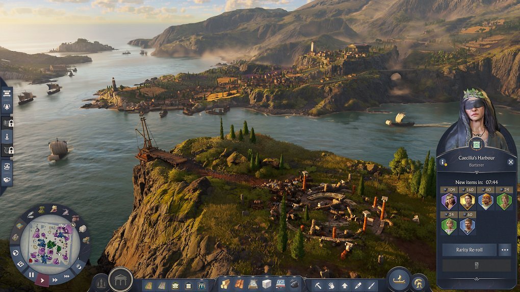 Teil der neuen Insel ist eine kleine Siedlung mit der neuen NPC-Händlerin Caecillia. Sie gibt euch auch eine neue, vollvertonte Questkette.