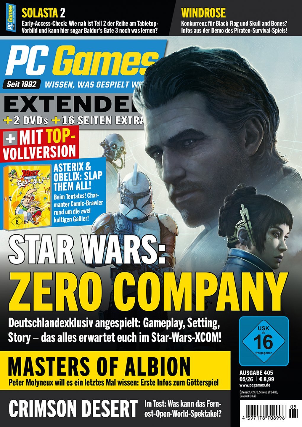 Das Cover der PC Games Extended 05/26