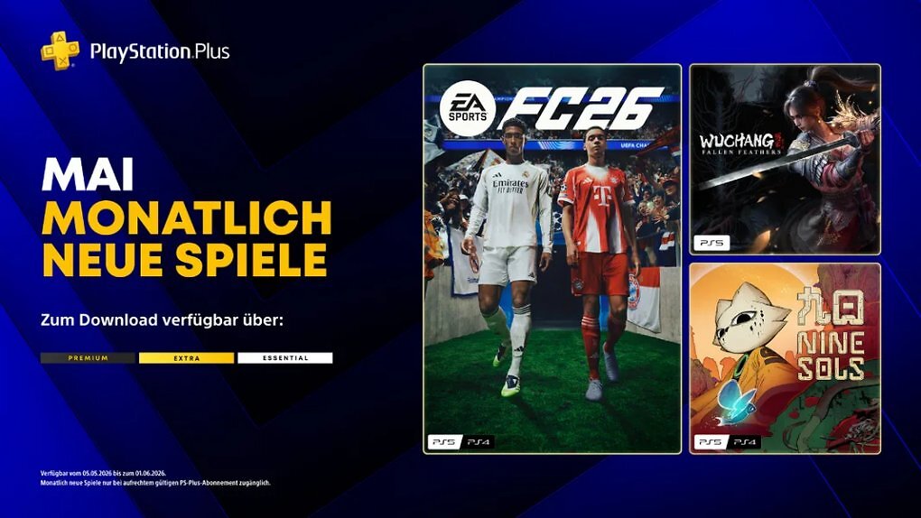 <strong>EA Sports FC 26 ist eines der Spiele im Abonnement von PlayStation Plus im Mai.</strong>