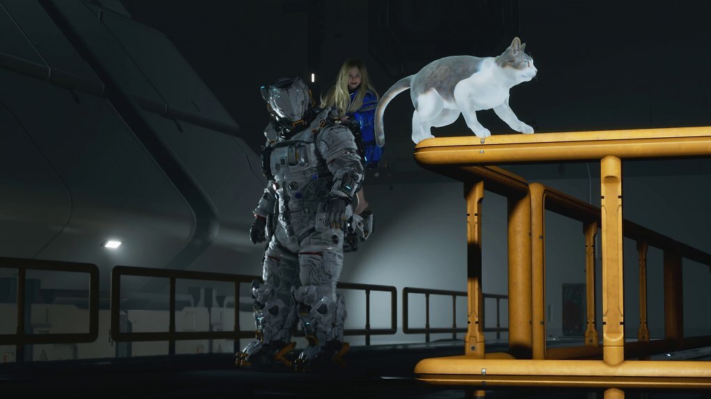 Diana wird <i>garantiert</i> nicht versuchen, der Hologrammkatze hinterherzulaufen.