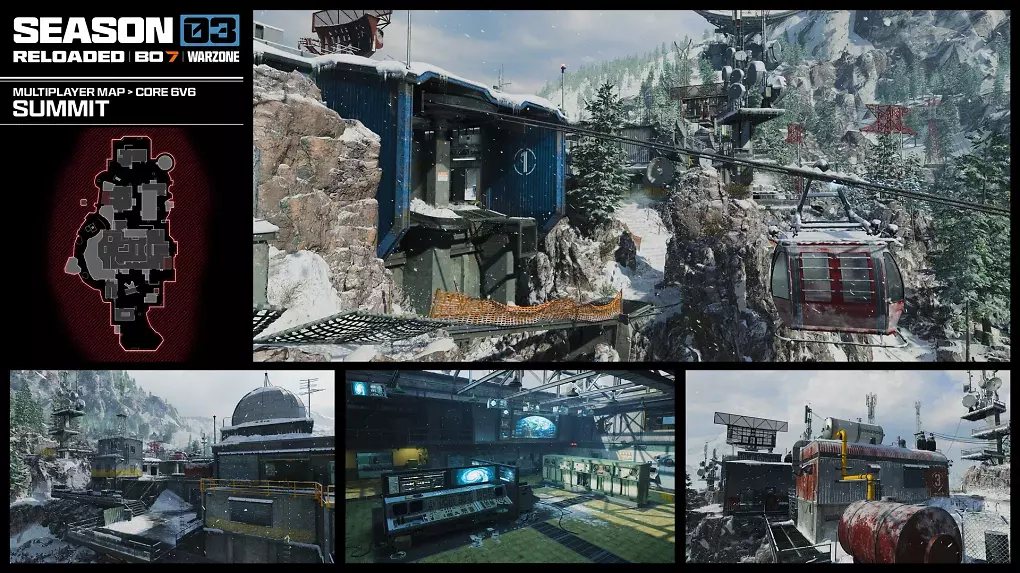 Die 6v6-Multiplayer-Map Summit im Überblick.